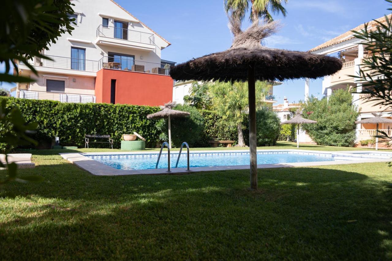 Javea Terraza + Piscina + Vistas Al Mar Platja de Larenal Exterior foto