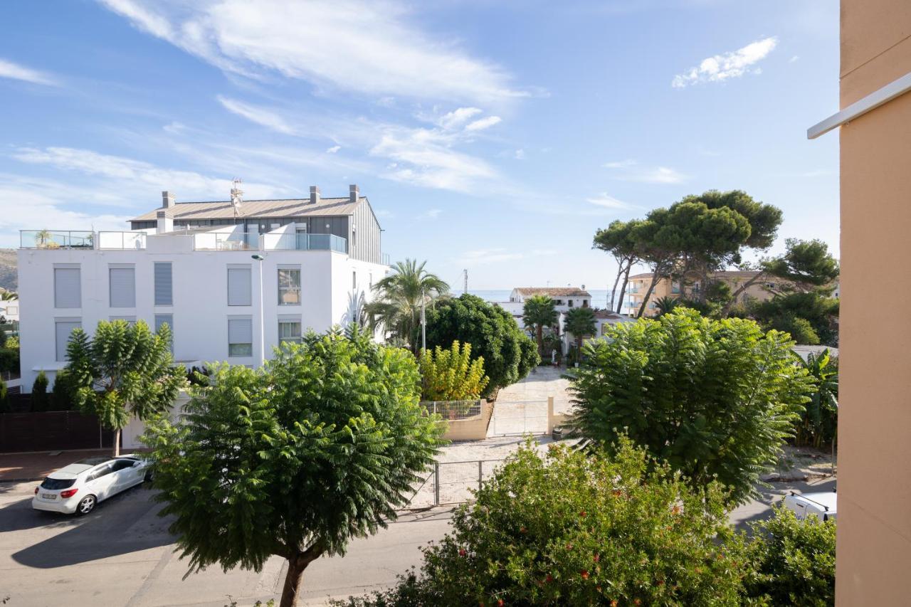 Javea Terraza + Piscina + Vistas Al Mar Platja de Larenal Exterior foto